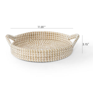 Newport Natural Seagrass Serving Tray - Small