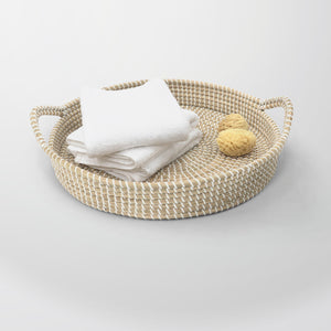 Newport Natural Seagrass Serving Tray - Large