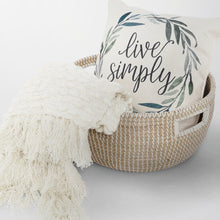 Load image into Gallery viewer, Stinson Beach Round Natural Seagrass Storage Basket - Wide