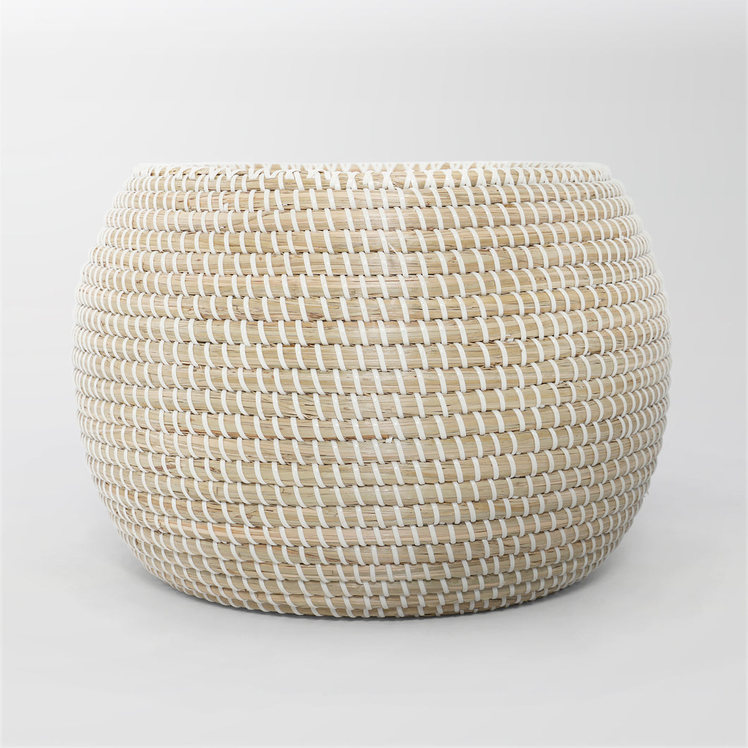 Coos Bay Natural Seagrass Bowl Basket