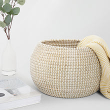 Load image into Gallery viewer, Coos Bay Natural Seagrass Bowl Basket