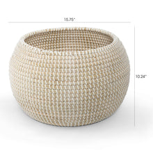 Load image into Gallery viewer, Coos Bay Natural Seagrass Bowl Basket