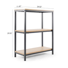 Load image into Gallery viewer, Pescadero 3 Tier Bookshelf - Short