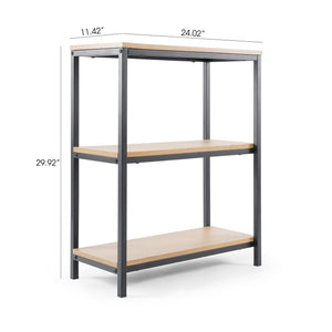 Pescadero 3 Tier Bookshelf - Short