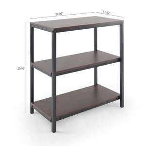 Pescadero 3 Tier Bookshelf - Short